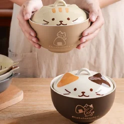 Kawaii Therapy Bottles<Kawaii Japanese Style Cat Ceramic Ramen Bowl – Special Edition