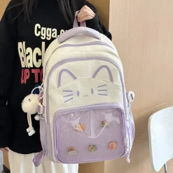 Kawaii Therapy Japanese Style Backpacks | Ita Bags<Kawaii Japanese Style Cat Ita Backpack – Limited Edition