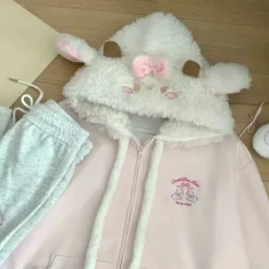 Kawaii Therapy Clothing<Kawaii Japanese Style Cat Zipper Hoodie – Special Edition