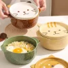 Kawaii Therapy Bottles<Kawaii Japanese Style Ceramic Cat Bowl – Special Edition