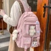 Kawaii Therapy School Backpacks | Preppy Backpacks<Kawaii Japanese Style High School Multipocket Backpack