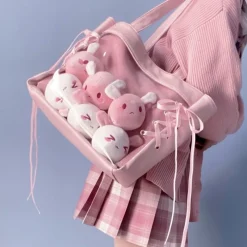 Kawaii Therapy Shoulder Bags | Ita Bags<Kawaii Japanese Style Ita Ribbon Shoulder Bag – Limited Edition