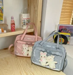 Kawaii Therapy Japanese Style Backpacks | Ita Bags<Kawaii Japanese Style Ita Transparent Crossbody Shoulder Bag