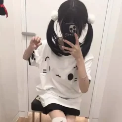 Kawaii Therapy Clothing<Kawaii Japanese Style Neko Cat Paw Harajuku Shirt