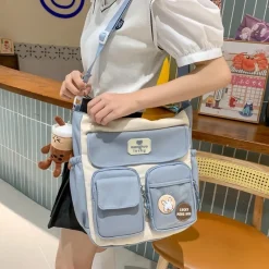Kawaii Therapy Shoulder Bags | School Backpacks<Kawaii Japanese Style Preppy Shoulder Bag – Limited Edition