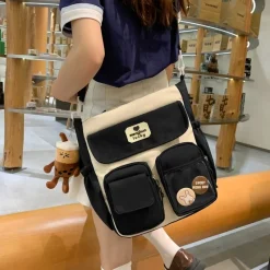 Kawaii Therapy Shoulder Bags | School Backpacks<Kawaii Japanese Style Preppy Shoulder Bag – Limited Edition