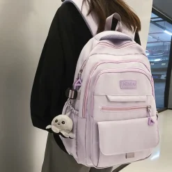 Kawaii Therapy School Backpacks | Preppy Backpacks<Kawaii Korea Large Capacity Multi Pocket College Backpack