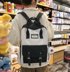 Kawaii Therapy Korea Style Backpacks | College Backpacks<Kawaii Korea Pastel Candy College Backpack – Limited Edition