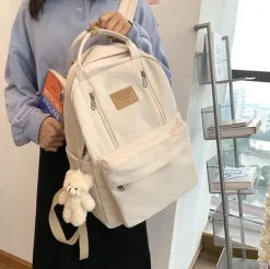 Kawaii Therapy School Backpacks | Preppy Backpacks<Kawaii Korea Style Canvas College Backpack – Limited Edition