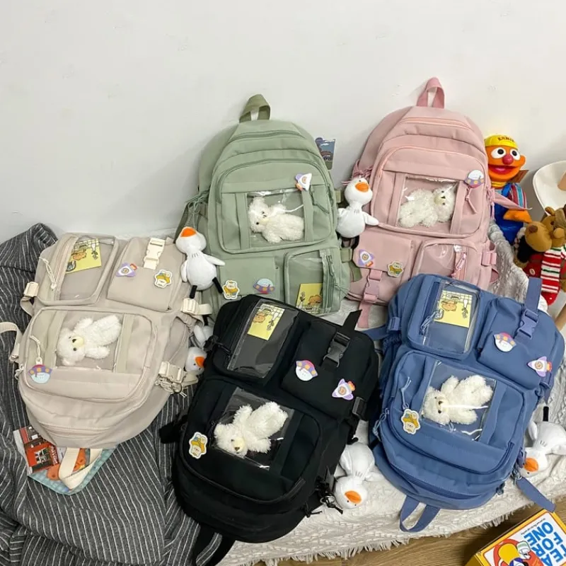 Kawaii Therapy School Backpacks | Preppy Backpacks<Kawaii Korea Style Canvas Backpack – Limited Edition