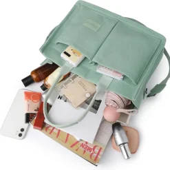 Kawaii Therapy Tote Bags | Shoulder Bags<Kawaii Korea Style Canvas Tote Shoulder Bag