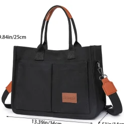 Kawaii Therapy Tote Bags | Shoulder Bags<Kawaii Korea Style Canvas Tote Shoulder Bag