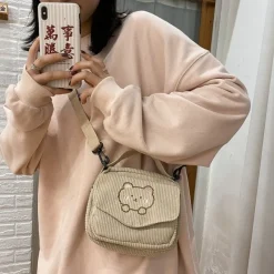 Kawaii Therapy Shoulder Bags | Mini Bags<Kawaii Korea Style Cat Shoulder Bag