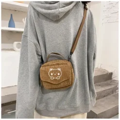 Kawaii Therapy Shoulder Bags | Mini Bags<Kawaii Korea Style Cat Shoulder Bag