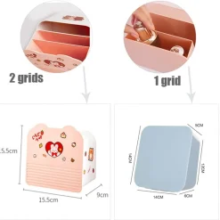 Kawaii Therapy Desk Accessories<Kawaii Korea Style Desk Storage Organizer