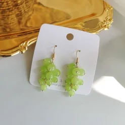 Kawaii Therapy Earrings<Kawaii Korea Style Grape Earrings – Limited Edition