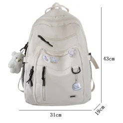 Kawaii Therapy Large Backpacks | Korea Style Backpacks<Kawaii Korea Style Large Capacity College Backpack