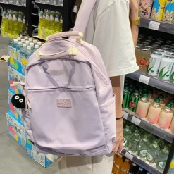 Kawaii Therapy Preppy Backpacks | Korea Style Backpacks<Kawaii Korea Style Macaron Pastel Backpack