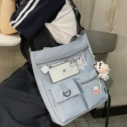 Kawaii Therapy Shoulder Bags | School Backpacks<Kawaii Korea Style Multipocket Shoulder Bag