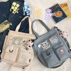 Kawaii Therapy Shoulder Bags | School Backpacks<Kawaii Korea Style Multipocket Shoulder Bag