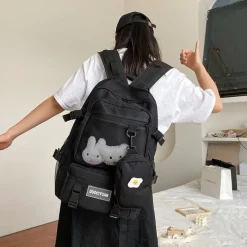 Kawaii Therapy School Backpacks | Preppy Backpacks<Kawaii Korea Style Multi-Pocket Shoulder Backpack