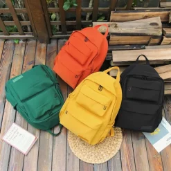 Kawaii Therapy School Backpacks | Preppy Backpacks<Kawaii Korea Style Solid Pastel Backpack