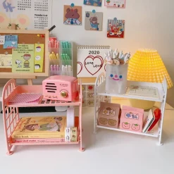 Kawaii Therapy Desk Organizers | Desk Accessories<Kawaii Korea Style Stationery Storage Rack
