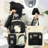 Kawaii Therapy School Backpacks | Preppy Backpacks<Kawaii Korea Style Student Backpack Set (5pcs) – Limited Edition