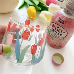 Kawaii Therapy Bottles<Kawaii Korea Style Glass Cup – Limited Edition