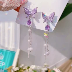 Kawaii Therapy Earrings<Kawaii Korean Style Butterfly Earrings – Limited Edition