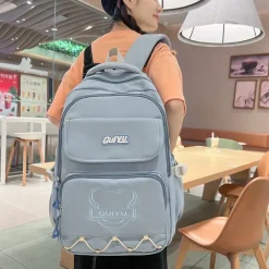 Kawaii Therapy School Backpacks | Preppy Backpacks<Kawaii Korean Style Large Capacity Pastel Backpack – Limited Edition