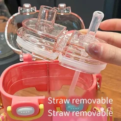 Kawaii Therapy Bottles<Kawaii Large Capacity Doubled Sided Animal Bottle