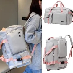 Kawaii Therapy Travel Backpacks | Large Backpacks<Kawaii Large Capacity Multipocket Travel Duffel Bag
