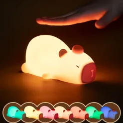 Kawaii Therapy Kawaii Lamps<Kawaii Lazy Capybara LED USB Lamp – Limited Edition