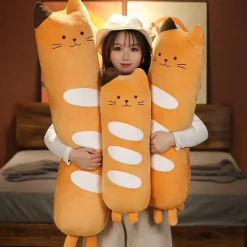 Kawaii Therapy Cute Stuffed Animals | Giant Stuffed Animals<Kawaii Long Cat Loaf Pillow Plush (90cm) – Limited Edition