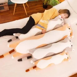 Kawaii Therapy Cute Stuffed Animals | Giant Stuffed Animals<Kawaii Long Cat Pillow Plush XL (90cm)