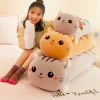 Kawaii Therapy Cute Stuffed Animals | Giant Stuffed Animals<Kawaii Long Happy Cat Pillow Plush XL (90cm)