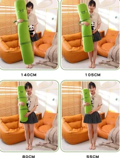 Kawaii Therapy Giant Stuffed Animals | Pillows<Kawaii Long Panda Bamboo Pillow – Jumbo Edition