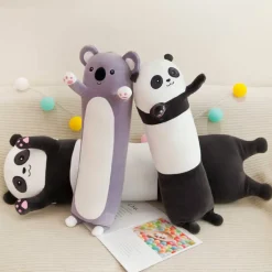 Kawaii Therapy Cute Stuffed Animals | Giant Stuffed Animals<Kawaii Long Panda Koala Bear Pillow Plush XL (80cm)