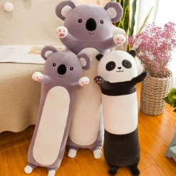 Kawaii Therapy Cute Stuffed Animals | Giant Stuffed Animals<Kawaii Long Panda Koala Bear Pillow Plush XL (80cm)