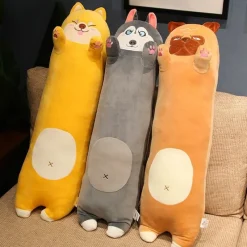 Kawaii Therapy Cute Stuffed Animals | Shiba<Kawaii Long Shiba Husky Pillow Plush XL (90cm)