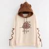 Kawaii Therapy Clothing<Kawaii Lovely Bear Heart Harajuku Hoodie – Limited Edition