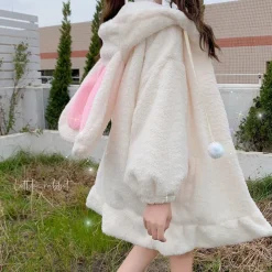 Kawaii Therapy Clothing<Kawaii Lovely Bunny Ears Harajuku Hoodie – Limited Edition