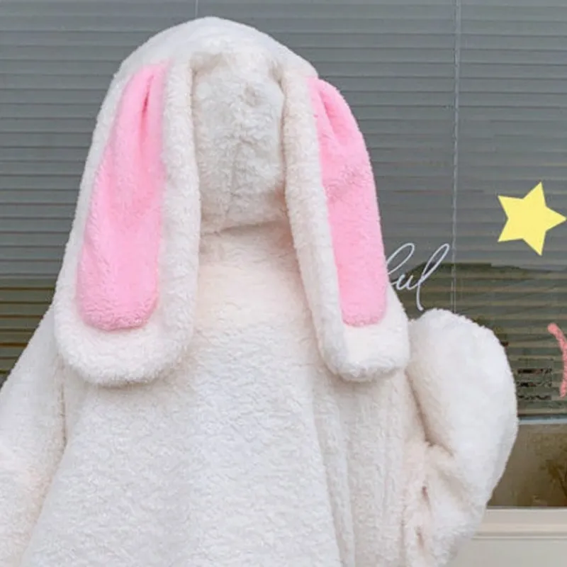 Kawaii Therapy Clothing<Kawaii Lovely Bunny Ears Harajuku Hoodie – Limited Edition