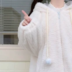 Kawaii Therapy Clothing<Kawaii Lovely Bunny Ears Harajuku Hoodie – Limited Edition