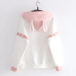 Kawaii Therapy Clothing<Kawaii Lovely Rabbit Harajuku Style Hoodie – Limited Edition