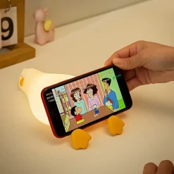 Kawaii Therapy Kawaii Lamps<Kawaii Lying Duck Silicone USB Night Lamp – Limited Edition