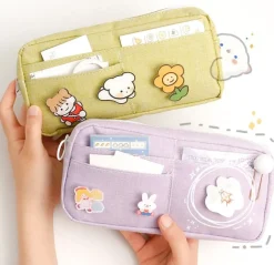 Kawaii Therapy Pencil Cases<Kawaii Macaron Style Pastel Pencil Case