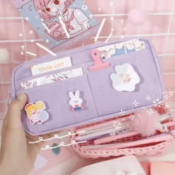 Kawaii Therapy Pencil Cases<Kawaii Macaron Style Pastel Pencil Case