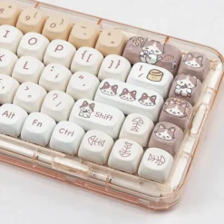 Kawaii Therapy Keyboards & Keycaps<Kawaii Mao Profile Cat Fish Keycap Set (140 keys) – Special Edition